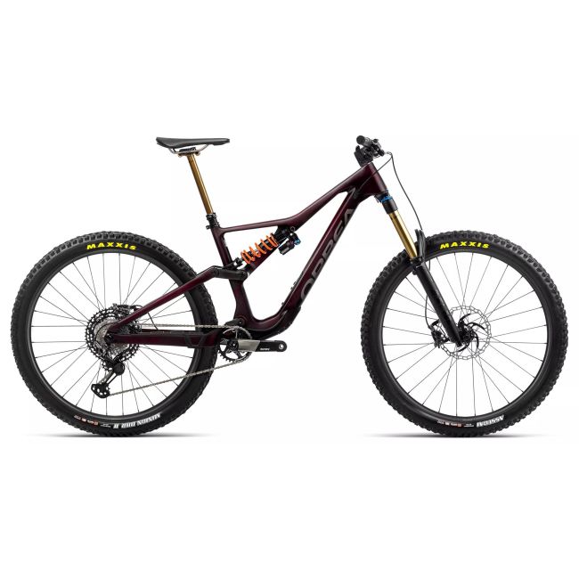 Bicicletă MTB Enduro full suspension Orbea RALLON M-LTD - Wine Red Carbo View (Gloss)