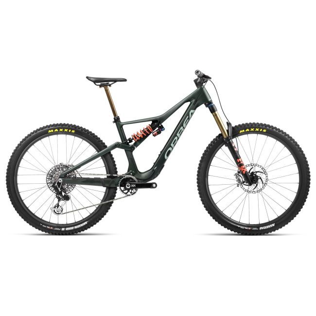 Bicicletă MTB Enduro full suspension Orbea RALLON M-LTD - Forest Green | Blue Stone (Gloss)