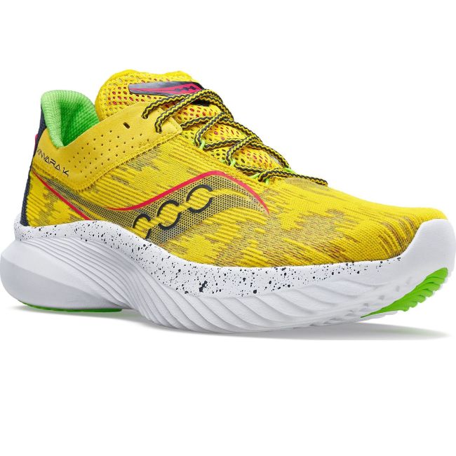 Saucony - pantofi alergare pentru barbati Kinvara 14 - galben sulf alb