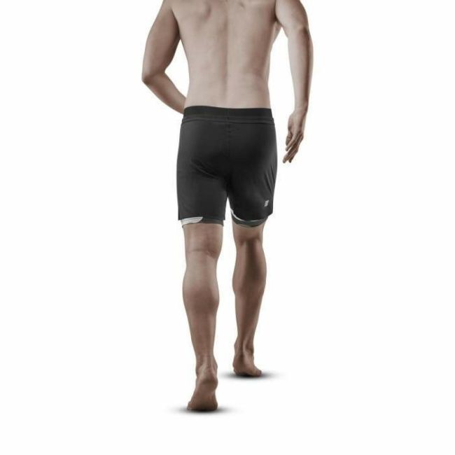 CEP - pantaloni scurti 2 in 1 - Camocloud Shorts 2 in 1 - Negru I Gri