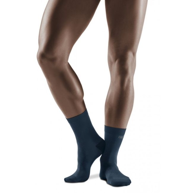 CEP - sosete compresie scurte - Business Compression Socks - Mid Cut - Albastru inchis
