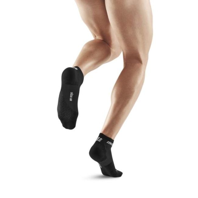 CEP - sosete compresie scurte - The Run Socks Low Cut v3 - Black