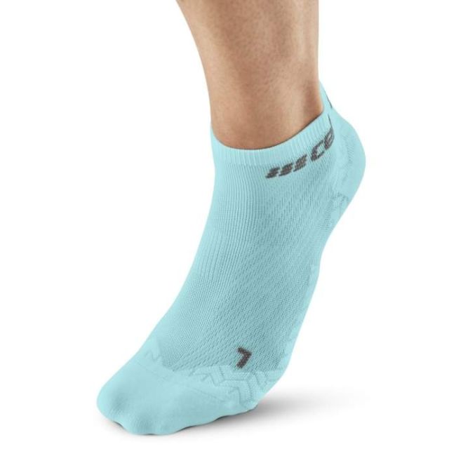 CEP - sosete compresie scurte - The Run Socks Low Cut v3 - Light blue