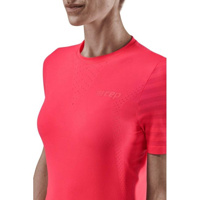 CEP - tricou cu maneca scurta - Run UltraLight Shirt W - Roz