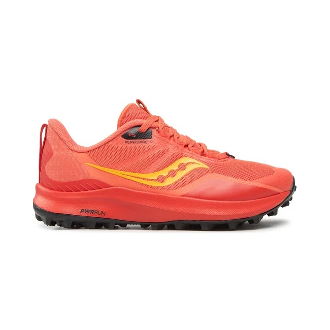 Saucony - pantofi alergare pentru femei - Peregrine 12 - coral | redrock