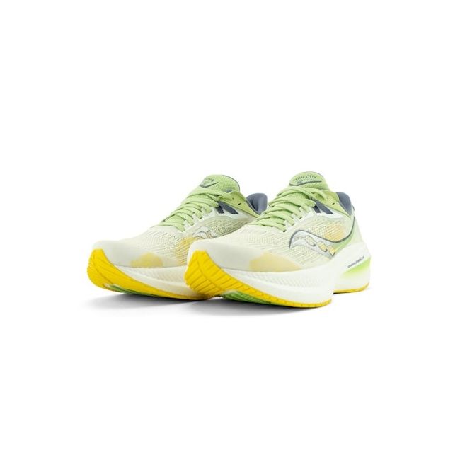 Saucony - pantofi alergare pentru femei - Triumph 21 - white | fern