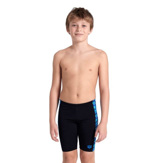 Arena - jammer baieti- Pooltiles - Black | Blue Multi