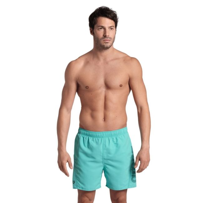 Arena - short inot barbati - Fundamentals Arena Logo - Water | Navy