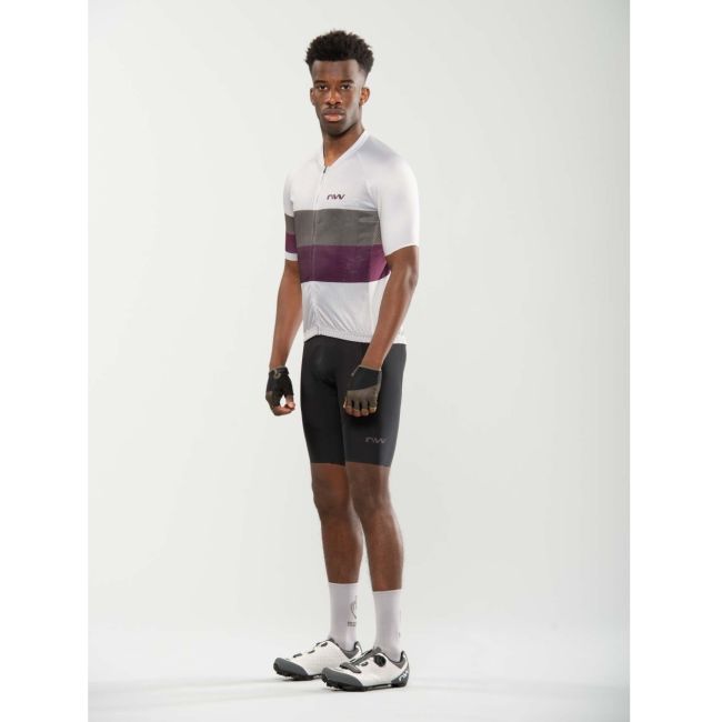 Northwave - tricou ciclism cu maneca scurta barbati Blade Air - alb gri mov inchis