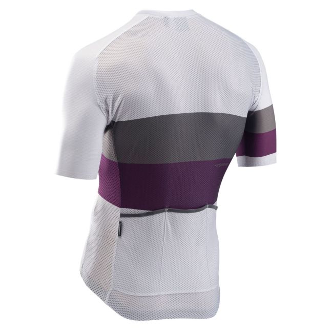 Northwave - tricou ciclism cu maneca scurta barbati Blade Air - alb gri mov inchis