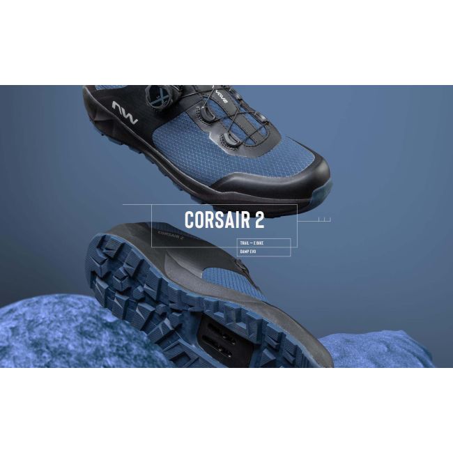 Northwave - pantofi ciclism MTB AM - Corsair 2 - Deep Blue | Black