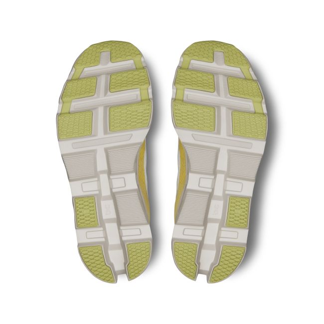 On Cloudmonster 2 - pantofi alergare pentru barbati - alb galben deschis Undyed | Zest