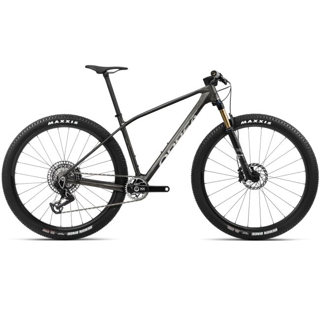 Bicicletă MTB XC hardtail Orbea ALMA M-LTD - Infinity Green Carbon View