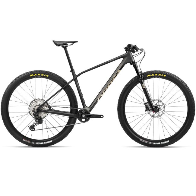 Bicicletă MTB XC hardtail Orbea ALMA M30 - Powder Black | Black (Matt)