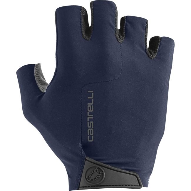 Castelli - manusi ciclism degete scurte Premio gloves - albastru inchis gri