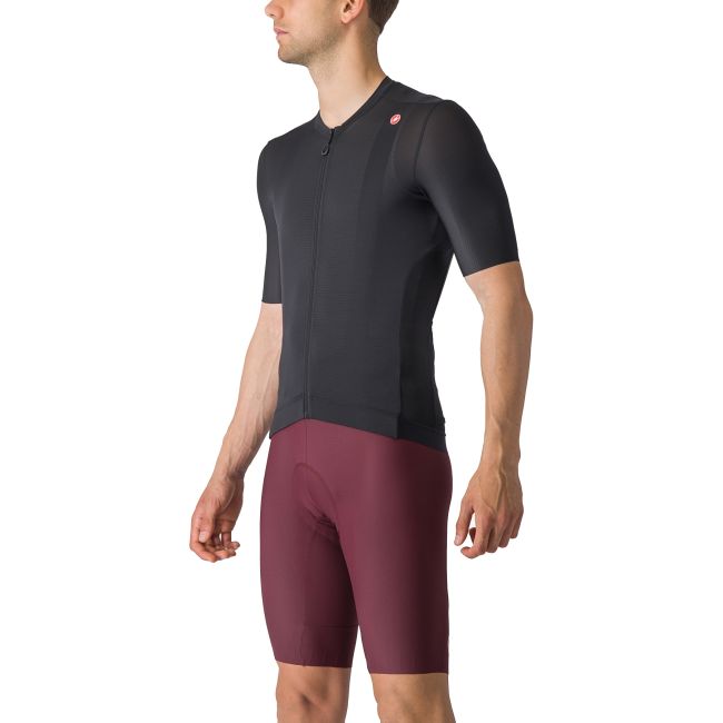 Castelli - tricou ciclism cu maneca scurta pentru barbati Espresso Jersey - negru