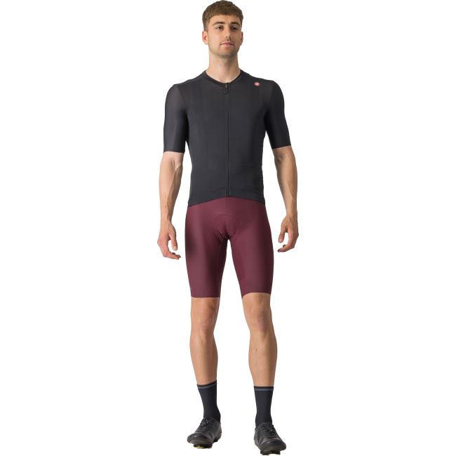 Castelli - tricou ciclism cu maneca scurta pentru barbati Espresso Jersey - negru