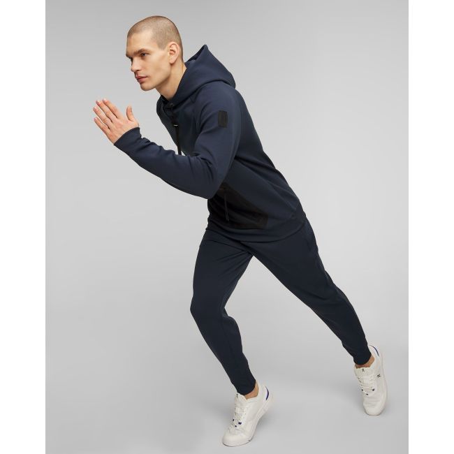 On Cloud - hanorac sport pentru barbati On new Hoodie - albastru inchis negru