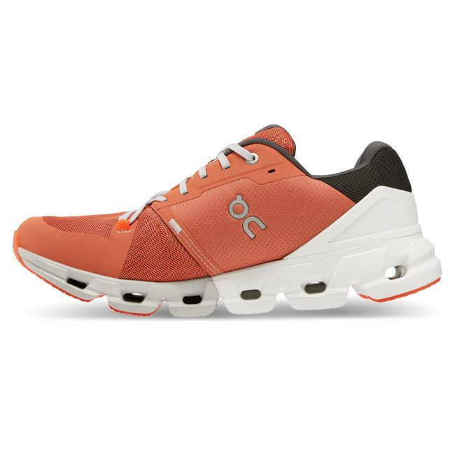 On Cloudflyer 4 - pantofi alergare pentru barbati - portocaliu ghimbir alb Ginger | White