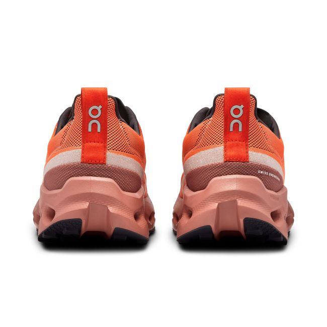 On - pantofi alergare trail - Cloudsurfer Trail - portocaliu roz Flame | Dustrose