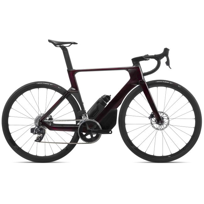Orbea ORCA AERO M31eLTD PWR Wine Red Carbon View - Carbon Raw - bicicletă șosea racing aero