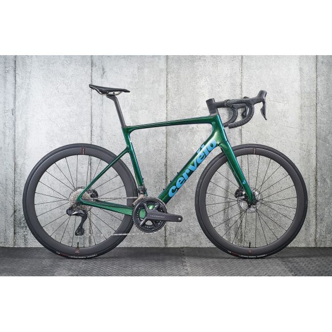 Cervelo Caledonia 5 - bicicleta sosea carbon Ultegra Di2 - oasis