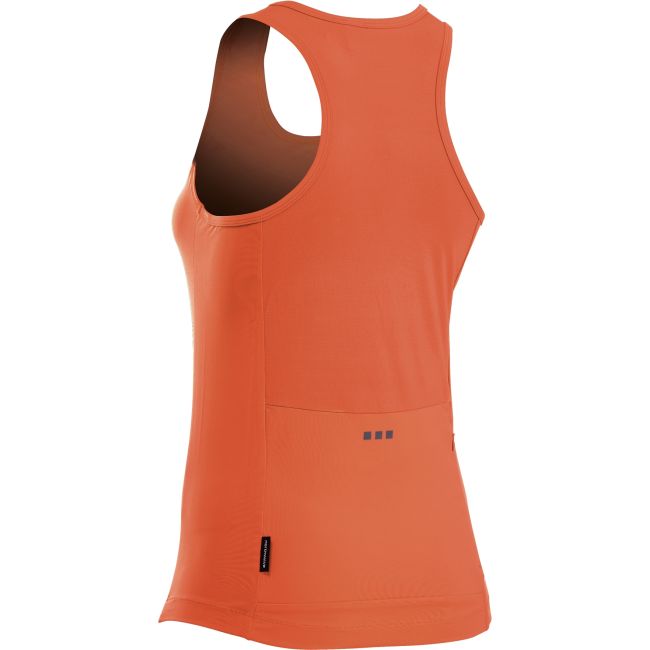 Northwave - maiou ciclism fara maneci femei Essence Tank - portocaliu piersica