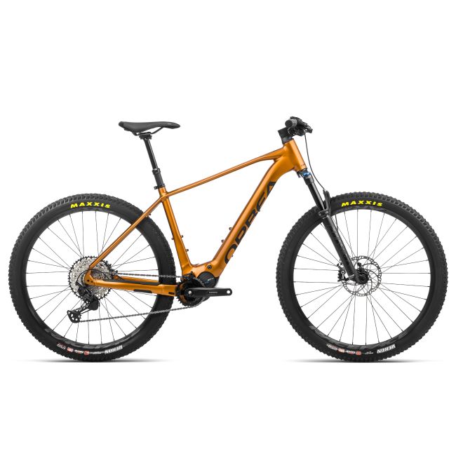 Orbea URRUN 10 Leo Orange - Black - măsura S - bicicletă electrică MTB hardtail