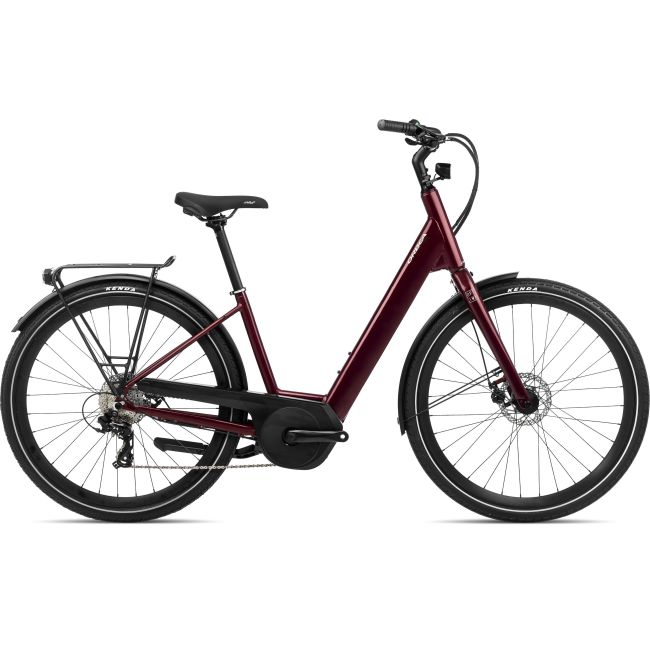 Orbea OPTIMA E50 Metallic Dark Red - măsura S - bicicletă electrică urbană