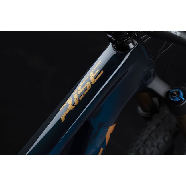 Orbea RISE H10 Iceberg Grey-Moondust Blue - măsura S - bicicletă electrică eMTB Trail