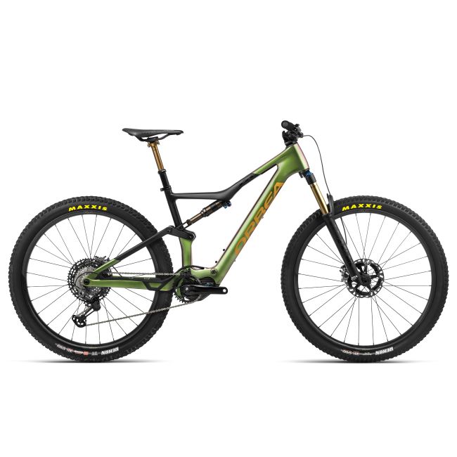 Orbea RISE M-LTD Chameleon Goblin Green-Black - măsura S - bicicletă electrică eMTB Trail
