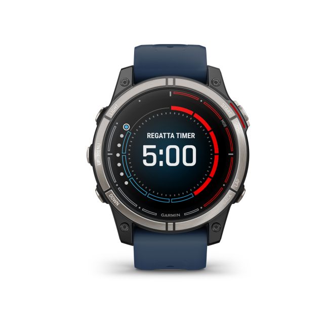 Garmin - quatix 7 Pro Sapphire AMOLED Titanium - ceas inteligent premium cu GPS cu functii avansate pentru sport si navigatie
