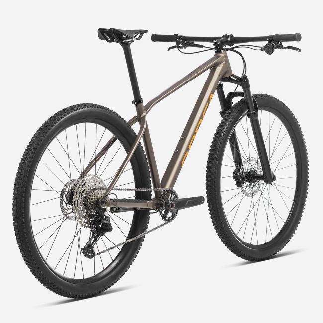 Orbea ALMA H10-EAGLE Taupe Brown - Mango - măsura S - bicicletă MTB XC hardtail