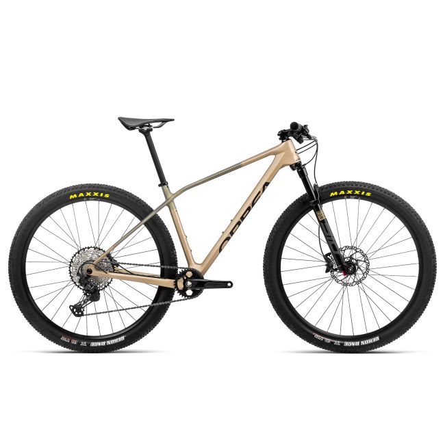 Orbea ALMA M30 Baobab Brown - Green Gold - măsura S - bicicletă MTB XC hardtail