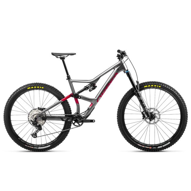 Orbea OCCAM H20 LT Glitter Anthracite-Metallic Red - măsura L - bicicletă MTB Trail full suspension