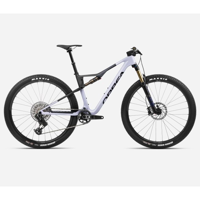 Orbea OIZ M-TEAM AXS Digital Lavender (Gloss)- Carbon Raw (Matt) - măsura L - bicicletă MTB XC full suspension