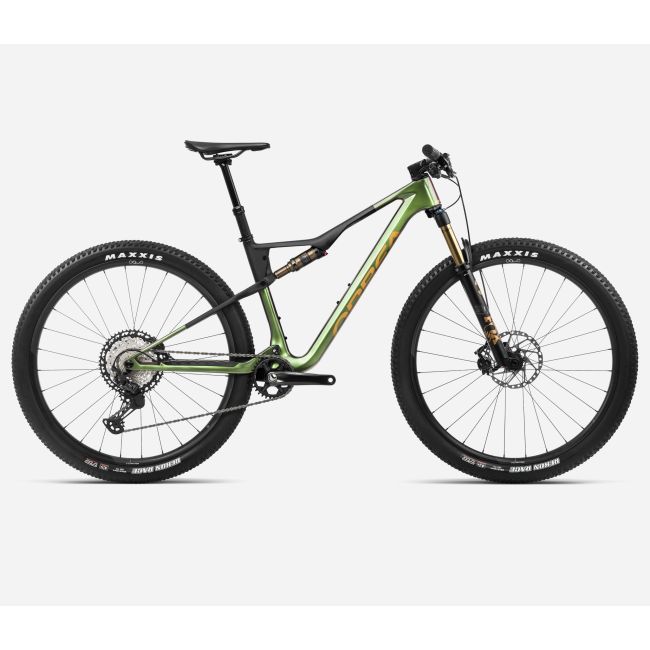 Orbea OIZ M10 Chameleon Goblin Green  (Gloss)-Black (Matt) - măsura L - bicicletă MTB XC full suspension