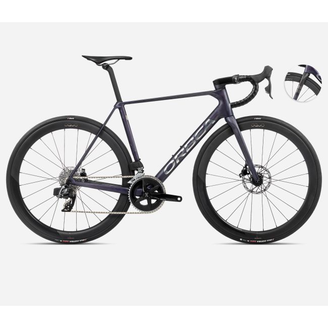 Orbea ORCA M31eLTD PWR Tanzanite (Matt) - Carbon Raw (Matt) - măsura 47 - bicicletă șosea racing