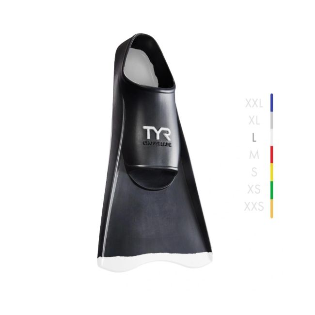 TYR - labe inot Crossblade 2 fins - negru alb