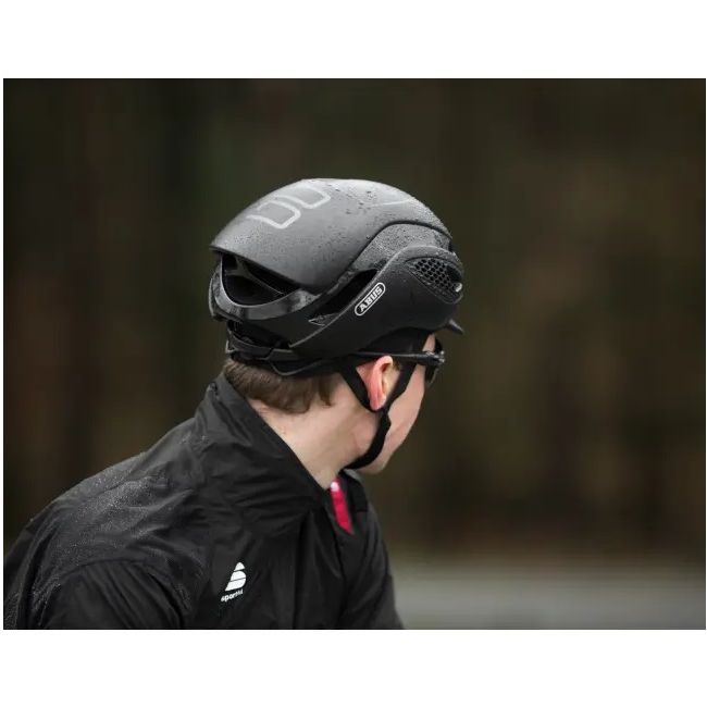 Abus - casca ciclism sosea Gamechanger - negru catifea