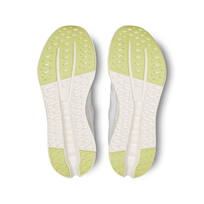 On Cloudsurfer - pantofi alergare pentru barbati - gri alb galben deschis