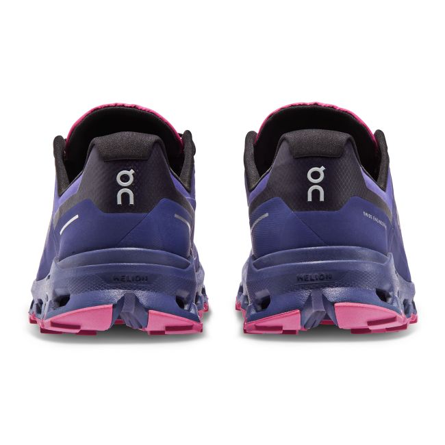 On Cloudvista waterproof - pantofi alergare pentru femei - albastru acai roz negru
