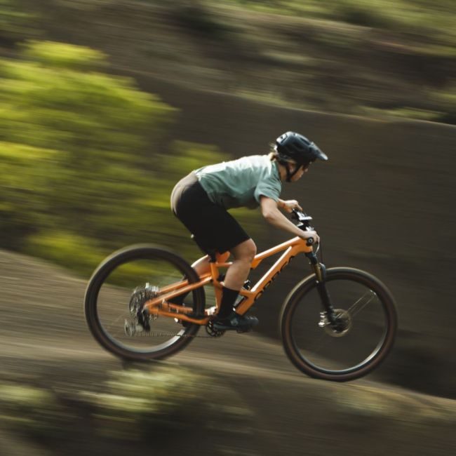 Orbea OCCAM H20-EAGLE Leo Orange-Black - măsura S - bicicletă MTB Trail full suspension