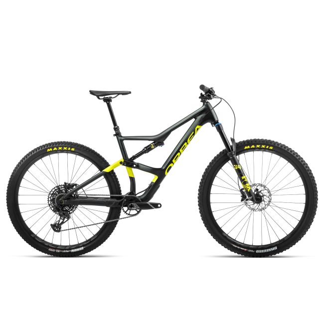 Orbea OCCAM H20-EAGLE Metallic Dark Green-Lime Green - măsura S - bicicletă MTB Trail full suspension