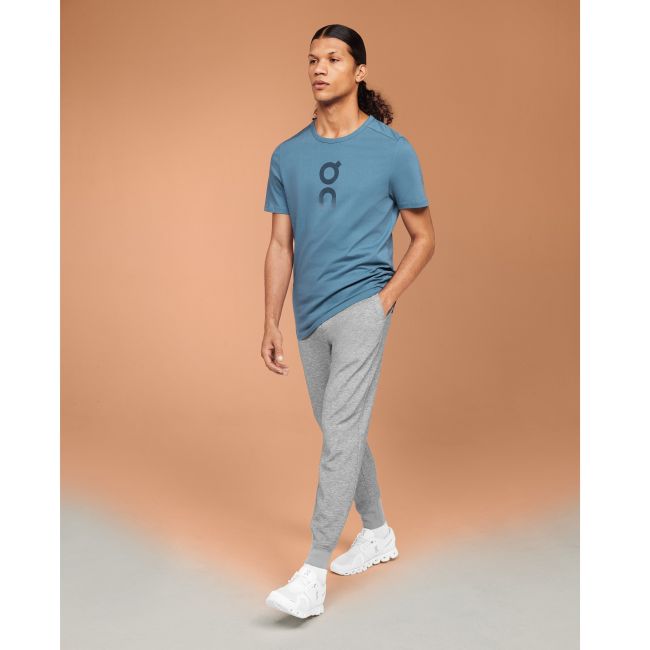 On Cloud - tricou maneca scurta pentru barbati Graphic-T shirt - albastru Stelar