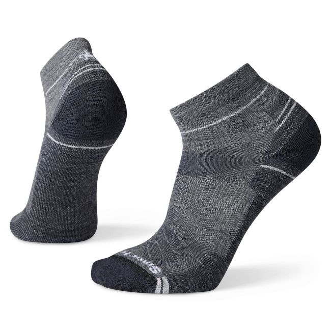 Șosete Merino hiking Smartwool Hike - gri Medium Gray | Ankle | Light Cushion