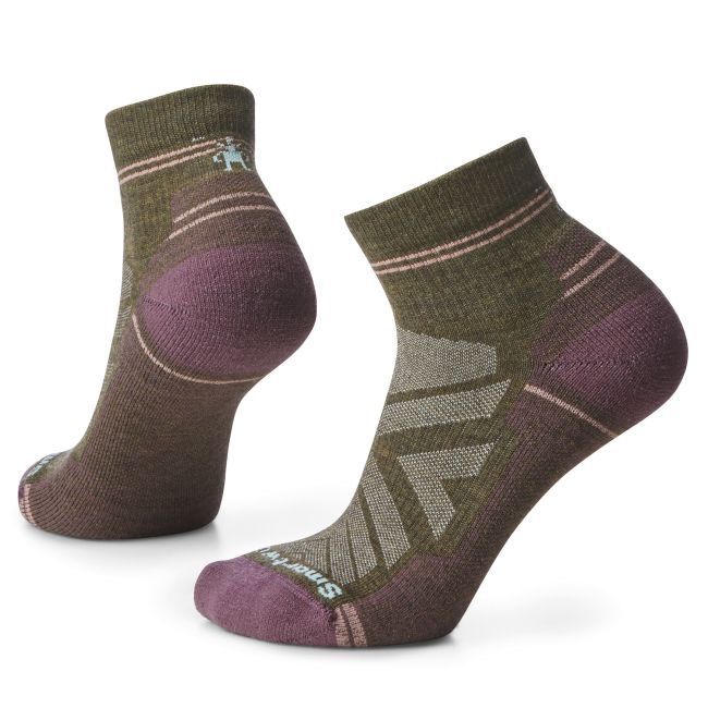 Șosete Merino hiking Smartwool Hike - verde Military Olive | Ankle | Light Cushion