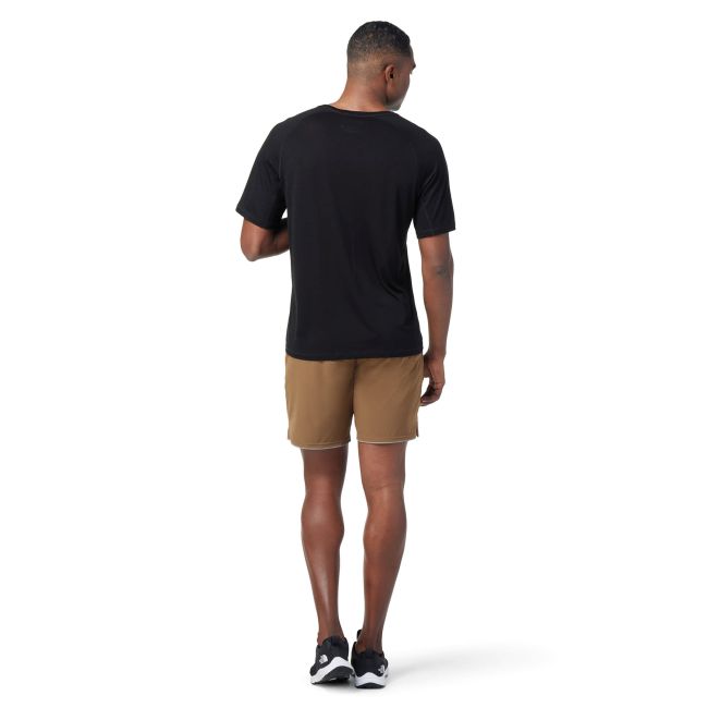 Smartwool - tricou sport barbati maneca scurta Active Ultralite Short Sleeve - negru