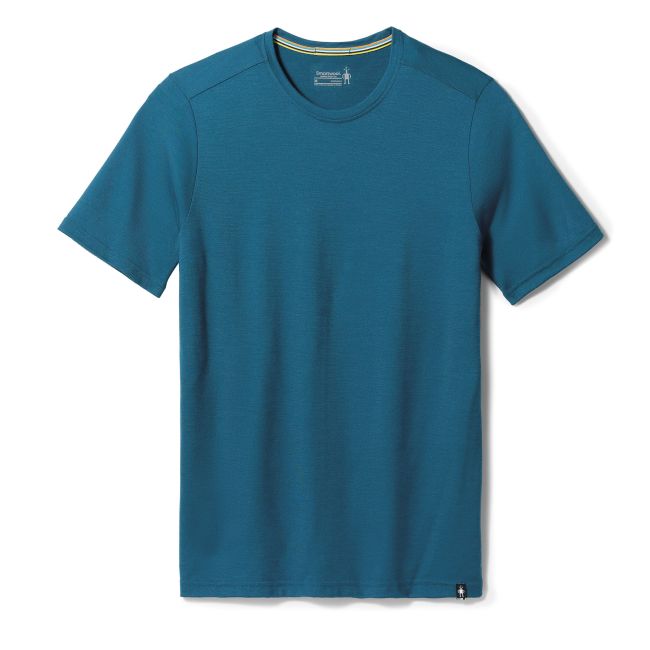 Smartwool - tricou sport barbati maneca scurta Short Sleeve Tee Slim Fit tee - albastru amurg
