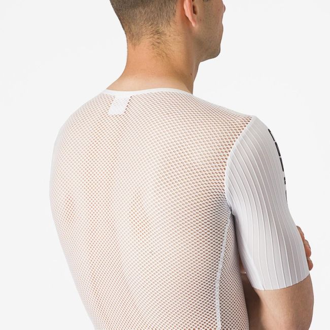 Bluza de corp cu maneca scurta Castelli Bolero SS Alb XL